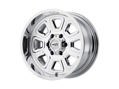 Moto Metal MO972 PVD Chrome Wheel; 20x10; -24mm Offset (18-25 Jeep Wrangler JL)