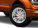 Moto Metal Combat Chrome 6-Lug Wheel; 20x10; -18mm Offset (17-24 Titan)