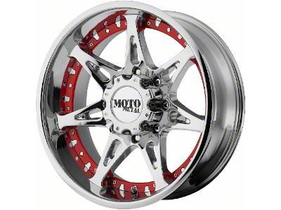 Moto Metal MO961 Chrome 6-Lug Wheel; 20x9; 18mm Offset (17-24 Titan)