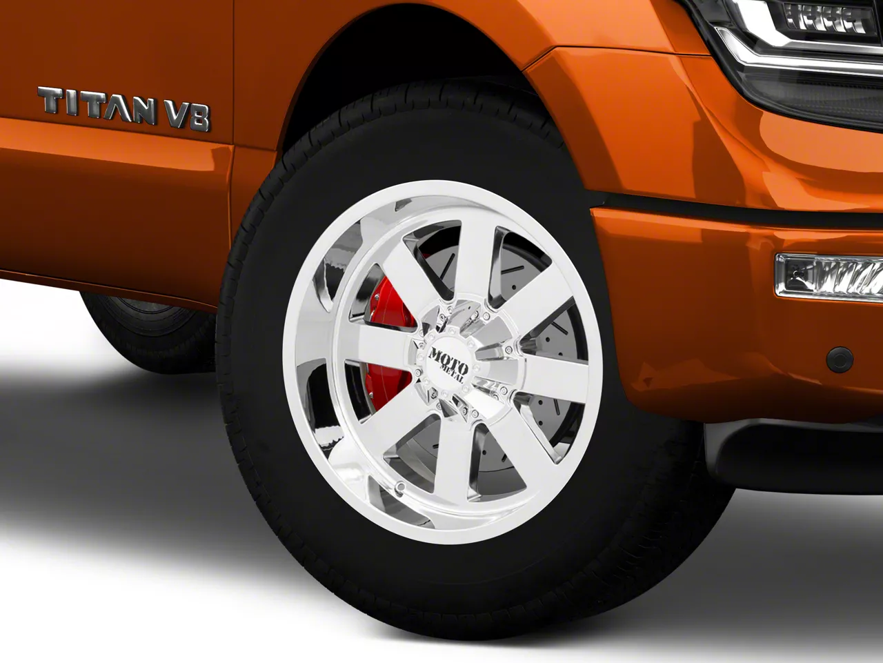 Moto Metal Titan MO962 Chrome 6-Lug Wheel; 20x10; -24mm Offset