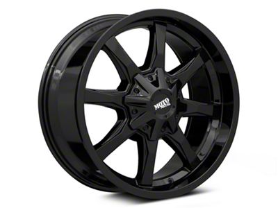 Moto Metal MO970 Full Gloss Black 6-Lug Wheel; 18x9; 18mm Offset (17-24 Titan)