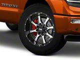 Moto Metal MO970 Gloss Black Machined 6-Lug Wheel; 20x10; -24mm Offset (17-24 Titan)