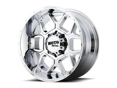 Moto Metal MO981 Spade Chrome 6-Lug Wheel; 22x12; -44mm Offset (17-24 Titan)