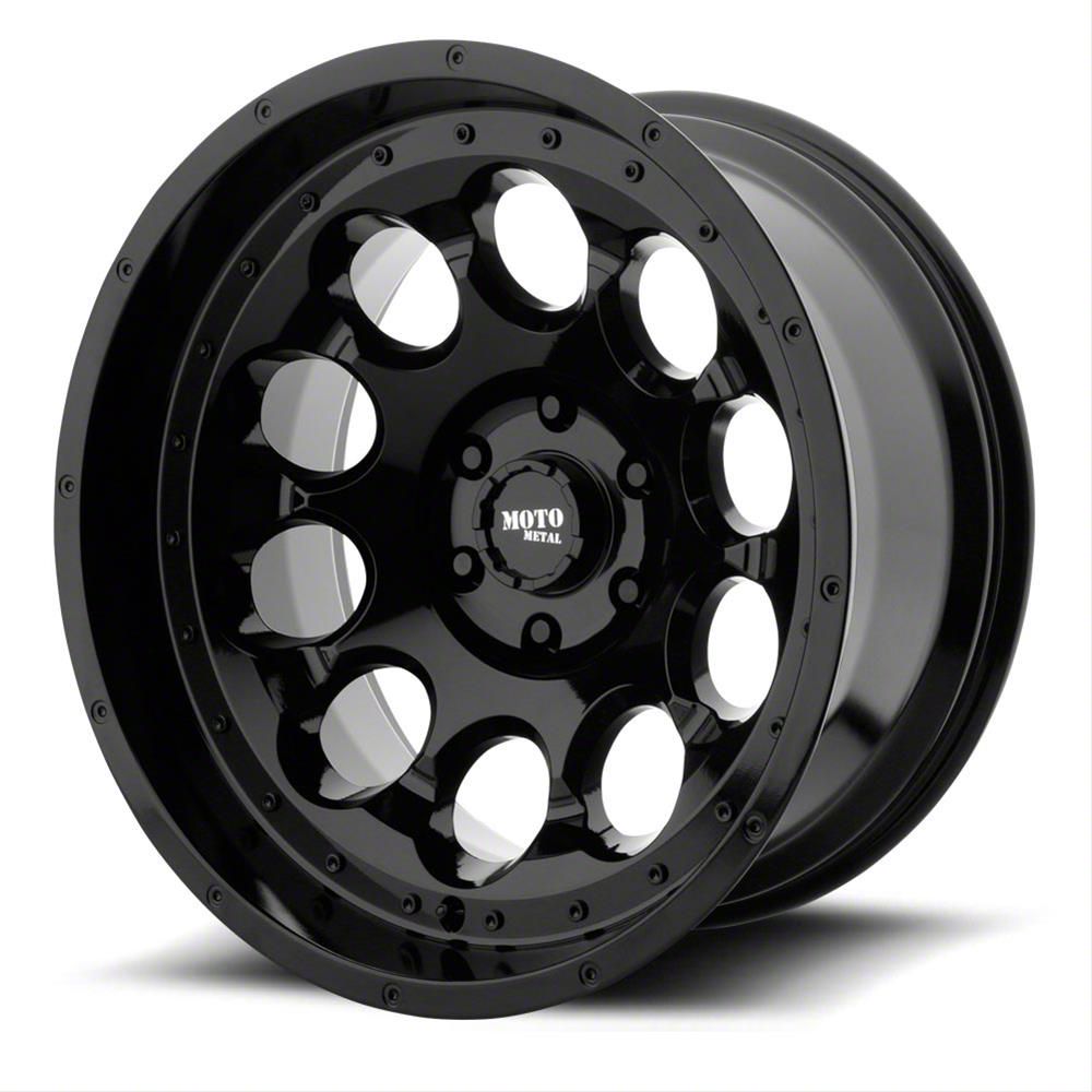 Moto Metal Titan MO990 Rotary Gloss Black 6-Lug Wheel; 20x9; 0mm Offset ...