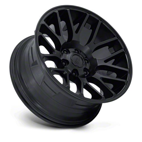 Moto Metal Titan Overlook Blackout 6-Lug Wheel; 20x10; -18mm