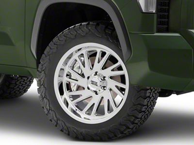 Moto Metal Combat Chrome 6-Lug Wheel; 20x10; -18mm Offset (22-25 Tundra)