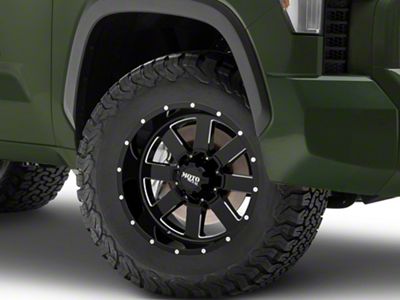 Moto Metal MO962 Gloss Black Milled 6-Lug Wheel; 18x9; 0mm Offset (22-25 Tundra)