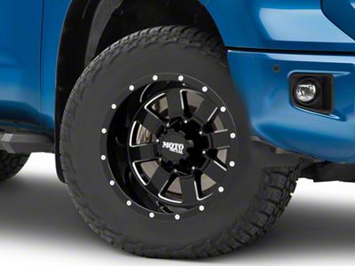 Moto Metal MO962 Gloss Black Milled 5-Lug Wheel; 18x9; 0mm Offset (14-21 Tundra)