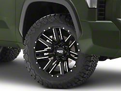 Moto Metal MO978 Razor Satin Black Machined 6-Lug Wheel; 20x9; 18mm Offset (22-26 Tundra)