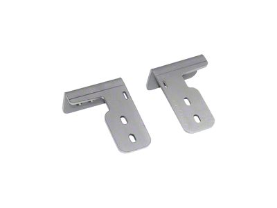 Motobilt Bed Light Mounts; Bare Steel (20-25 Jeep Gladiator JT)
