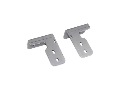 Motobilt Bed Light Mounts; Black (20-26 Jeep Gladiator JT)