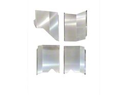 Bobbed Bed Inner Fenders; Aluminium