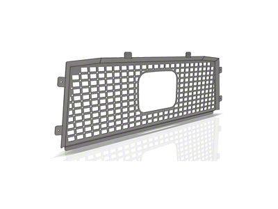 Motobilt Chase Rack MOLLE Panel; Bare Steel (20-25 Jeep Gladiator JT)