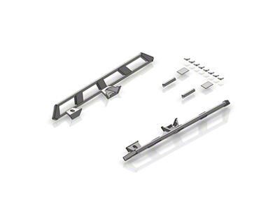 Motobilt Frame Mounted Rocker Guards for Long Arm Suspension (20-25 Jeep Gladiator JT)