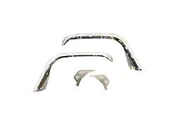Motobilt Front Fender Flares; Bare Aluminum (20-25 Jeep Gladiator JT)