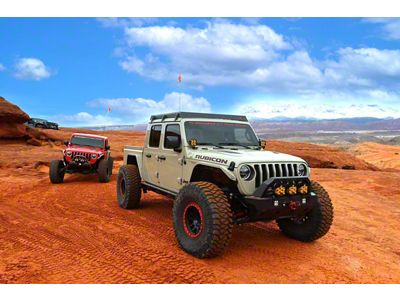 Motobilt Full Length Bed Replacement Kit; Raw (20-26 Jeep Gladiator JT)
