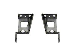 Motobilt Light Bracket Mounts for Tomahawk Front Bumper; Bare Steel (20-25 Jeep Gladiator JT)