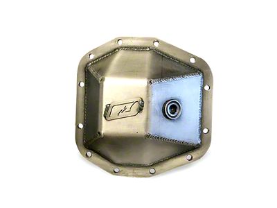 Motobilt M220 Rear Differential Cover; Bare Steel (20-25 Jeep Gladiator JT Launch Edition, Rubicon)