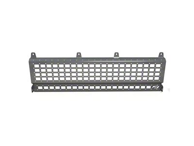 Motobilt MOLLE Bed Rack; Front Panel; Bare Steel (20-25 Jeep Gladiator JT)