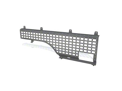Motobilt MOLLE Bed Rack; Passenger Side Panel; Bare Steel (20-25 Jeep Gladiator JT)