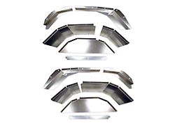 Motobilt Rear Aluminum Inner Fenders; Bare (20-25 Jeep Gladiator JT)