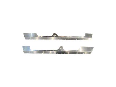 Motobilt Rocker Armor; Bare Aluminum (20-25 Jeep Gladiator JT)