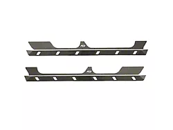 Motobilt Rocker Guards with Step; Bare Steel (20-25 Jeep Gladiator JT)