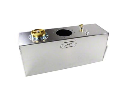 Motobilt 15-Gallon Fuel Cell; Bare Aluminum (97-06 Jeep Wrangler TJ)