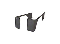 Motobilt 15-Inch Stretch Corners with Highline; Raw (87-95 Jeep Wrangler YJ)