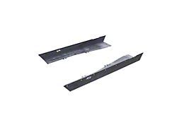 Motobilt 15-Inch Stretch Rockers; Raw (87-95 Jeep Wrangler YJ)