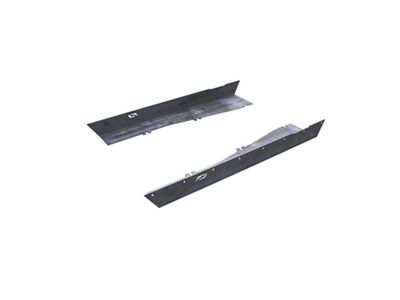 Motobilt 15-Inch Stretch Rockers; Raw (87-95 Jeep Wrangler YJ)