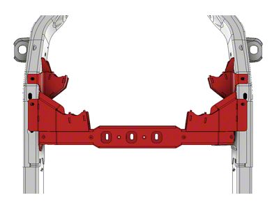 Motobilt 3 or 4-Link Front Suspension Bracket Kit (18-26 Jeep Wrangler JL 4-Door)