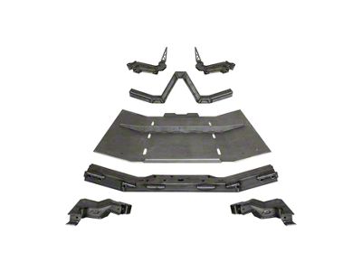 Motobilt 4-Link Suspension Bracket and Skid Plate Kit (12-18 Jeep Wrangler JK 4-Door)