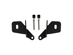 Motobilt A-Pillar Light Mount Kit; Black (18-26 Jeep Wrangler JL, Excluding Rubicon 392)