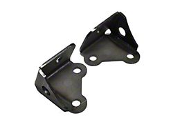 Motobilt A-Pillar Light Mount Kit; Raw (07-18 Jeep Wangler JK)