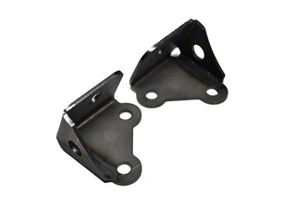 Motobilt A-Pillar Light Mount Kit; Raw (07-18 Jeep Wangler JK)