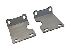 Motobilt B-Pillar Cage Mounts; Raw (97-06 Jeep Wrangler TJ)
