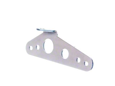 Motobilt CB Antenna Mount Kit; Bare Steel (87-06 Jeep Wrangler YJ & TJ)