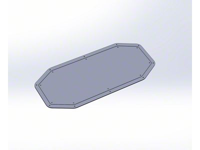 Motobilt Cowl Access Panel; Large (76-95 Jeep CJ7 & Wrangler YJ)