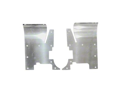Motobilt Cowl Armor; Bare Aluminum (76-95 Jeep CJ7 & Wrangler YJ)