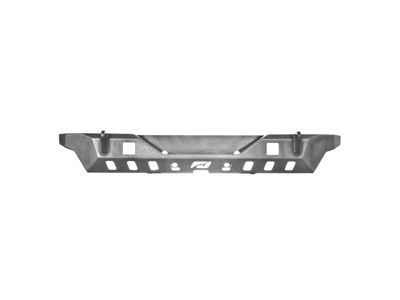 Motobilt Crusher Series Rear Bumper with Light Mounts; Bare Steel (07-18 Jeep Wrangler JK)