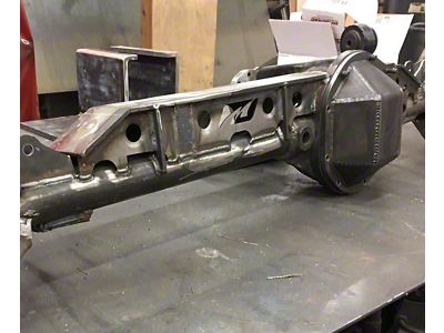 Motobilt Dana 44 Front Axle Truss; Bare Steel (07-18 Jeep Wrangler JK Rubicon)