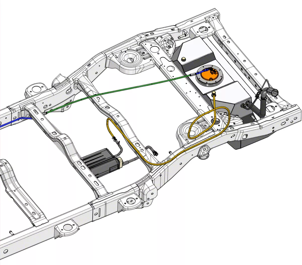 motobilt Jeep JK Rubicon用 フードベントキット