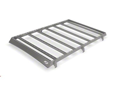 Motobilt Full Cab Roof Rack; Bare Steel (18-25 Jeep Wrangler JL 4-Door w/ Hard Top)