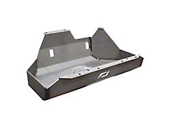 Motobilt Gas Tank Skid Plate; Bare Steel (97-06 Jeep Wrangler TJ)