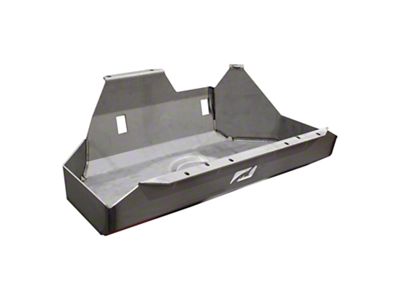 Motobilt Gas Tank Skid Plate; Bare Steel (97-06 Jeep Wrangler TJ)