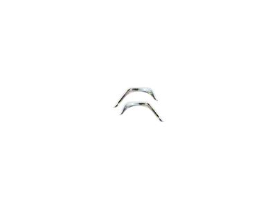 Motobilt Highline Rear Fender Flares; Bare Aluminum (07-18 Jeep Wrangler JK)