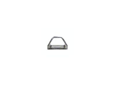 Motobilt Tomahawk Frame Chop Front Bumper with Bull Bar; Bare Steel (07-18 Jeep Wrangler JK)