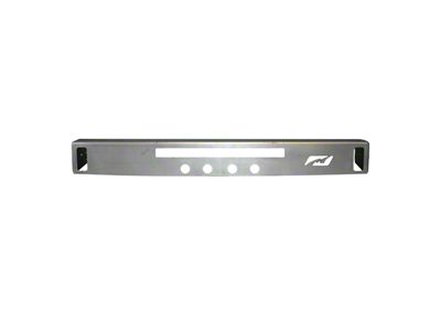 Motobilt Micro Series Rear Bumper with Light Mounts; Bare Steel (07-18 Jeep Wrangler JK)