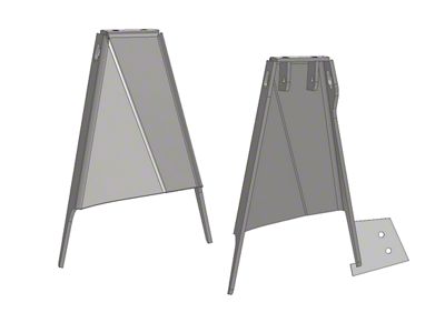 Motobilt Rear Upper Shock Mounts for Coil-Over/ORI Shocks (18-26 Jeep Wrangler JL)